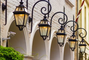 garden lamp